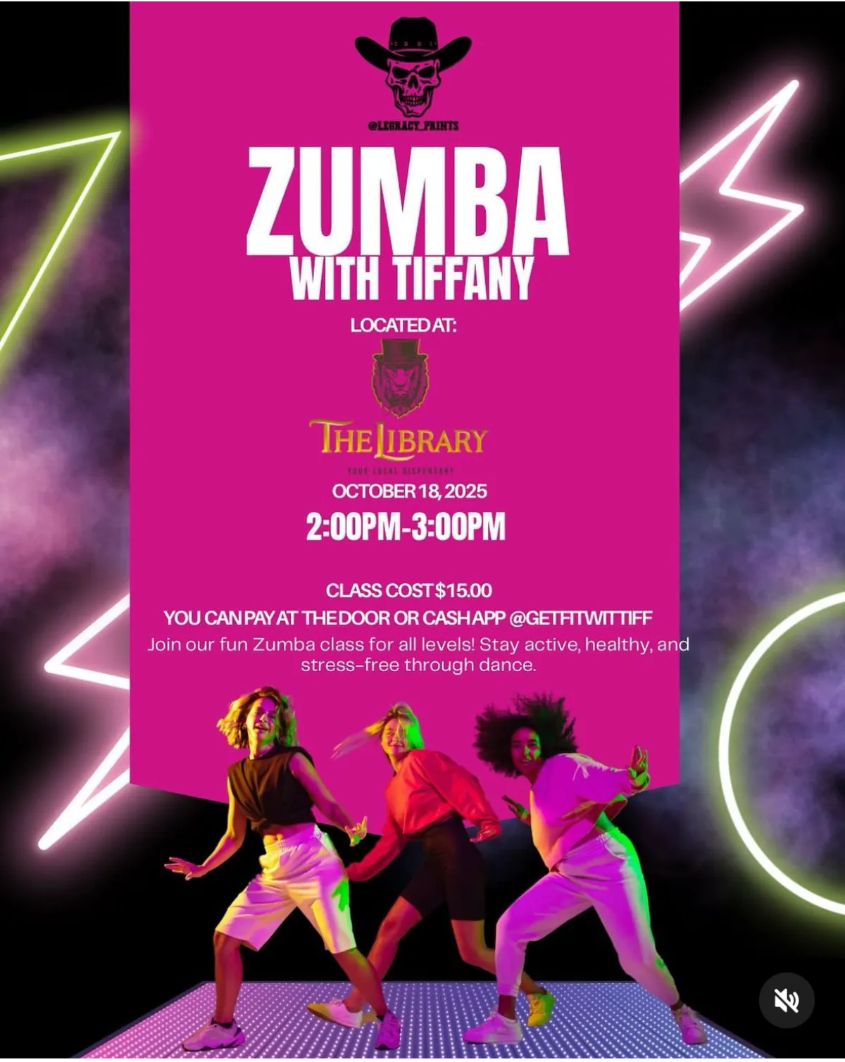 Zumba with Tiffany - Breast Cancer Awareness